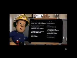 Fireman Sam Arabic 2003 credits with alien alert vocals