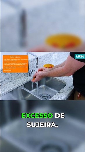The Right Way to Clean Fruits and Vegetables! 🍎✨ #CobasiTip