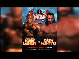 WWE WrestleMania 37 - Moving Match Cards HD