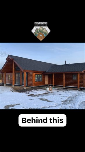 Behind every beautiful log home, there’s a lot of planning, design, and detail. From 3D models to floorplans — it all comes together to create the final masterpiece you see. #LogHomeDesign #BehindTheBuild #LogHomes #dreamhome #architecturaldesign #sustainableliving | Gemstone Construction | Facebook