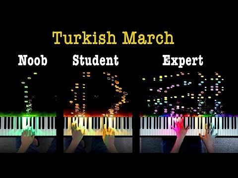 5 Levels of Turkish March: Noob to Expert
