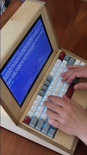 #pov too many distractions so you build a dedicated writing computer