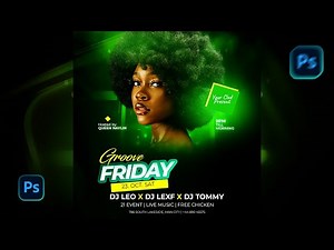 How to Design an Event Flyer in Photoshop (Step-by-Step Guide)