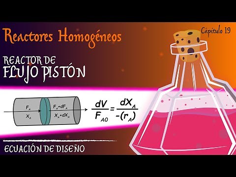 Reactor de Flujo Pistón (PFR). Ecuación de Diseño.