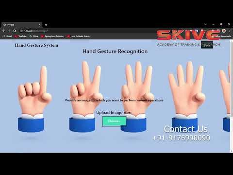 Hand Gesture Recognition using Image processing computer vision | PYTHON