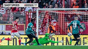 DFL and AWS add Shot Speed to Bundesliga Match Facts