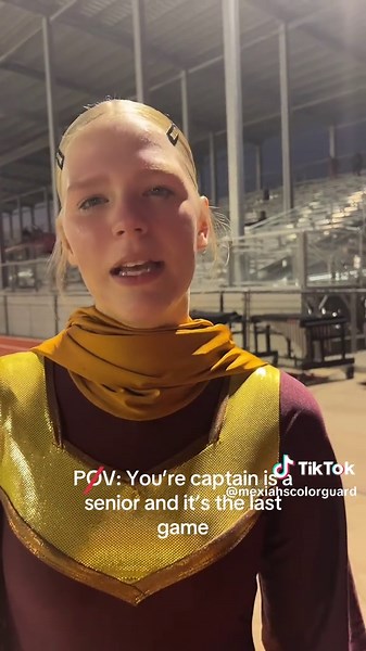 We’re going to miss you Naya, thank you for everything you taught us and sharing the field and love for colorguard with us. We hope we’re apart of you’re best memories here. ❤️#fyp #fypシ #colorguard #marchingband #band