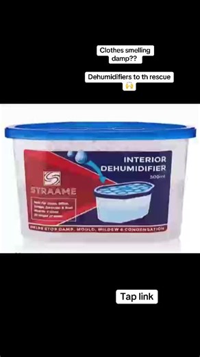 Mould in your cupboards? Clothes smelling damp? Say no more 😮‍💨 These Straame Interior Dehumidifiers are honestly AMAZING. I’ve tried them, tested them, and I can’t fault them. The amount of water they collect is just WOW 💧 Perfect for cupboards, wardrobes, around windows, bathrooms — anywhere with extra moisture or condensation. Such a bargain for the price and loads of options available. Hurry and take advantage while you can 🏃‍♀️💨 👉 Tap the link & grab yours now #dehumidifier #dampsmell