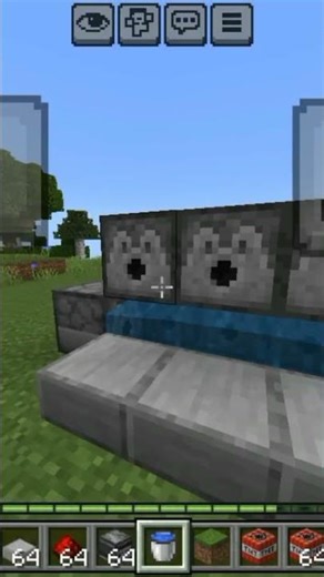 making rapid tnt cannon in Minecraft #minecraft #shortvideo