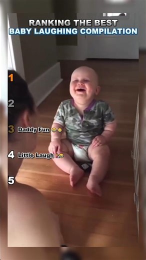 Top baby laughing compilation 😂😍 | Ranking the cutest baby moments 2025 #funnybaby #shorts #tiktok