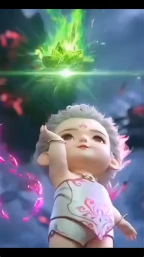 [BTTH] Little Yi Eva😊Showing Xiao yan Flames technique and Xiao yan or Xun'er shocked | #shorts #new