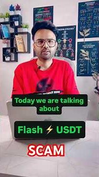 🚨 Flash USDT Scam EXPLAINED | Don’t Lose Your Crypto in 2025!#scamalert