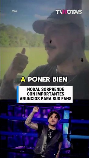 Christian Nodal surprises with unexpected announcements and thrills his fans