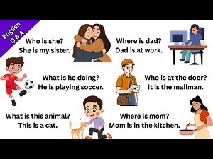 Basic English Question Answers | Fun Learning | Speak English Daily