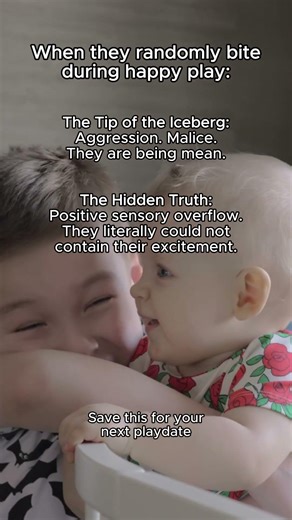 Why Toddlers Bite When They Are Happy 🧊🧠