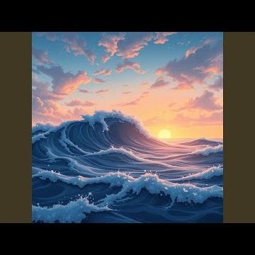 Ocean Waves and Heavy Wind Sound for Anxiety (Sleeping sound)