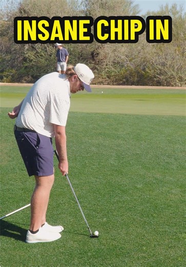 Incredible Golf Chip-In by Mason Nutt