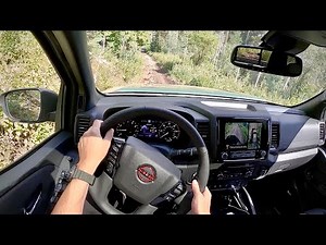 2022 Nissan Frontier Pro-4X - POV Offroad Driving Impressions
