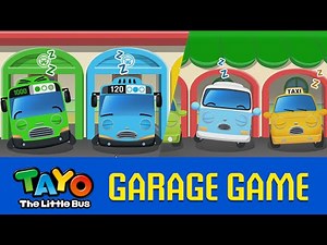 (EN) Tayo Garage Game #01 Wake Up Game