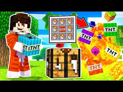 ESTAS TNT EXISTEN EN MINECRAFT? 😱😎 | NUEVAS TNT QUE PODRÍAN DESTRUIR TODO TU MUNDO! SRGATO