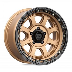 KMC KM54829088618 KMC KM548 Chase Series Matte Bronze with Gloss Black Lip Wheels | Summit Racing
