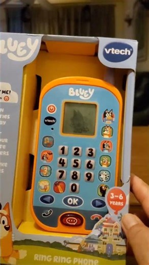 AMAZING! VTECH BLUEY PHONE!, #amazing #asmr #bluey #toys #shorts #viral #trending #trend