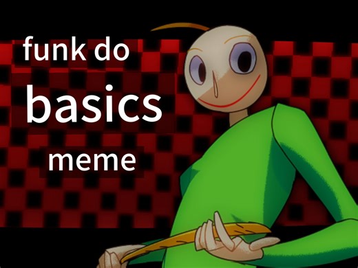 【baldi's basics/meme】Funk do basics