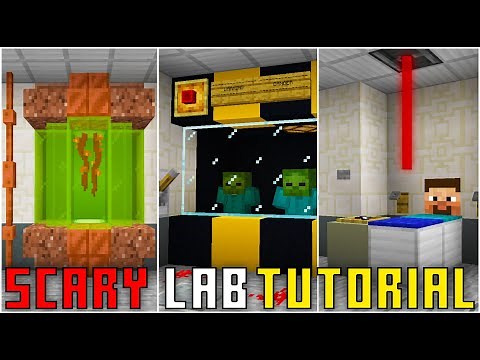 Minecraft Tutorial: Scary Horror Laboratory