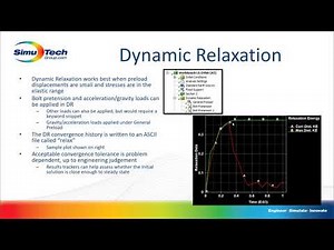 Using Dynamic Relaxation to Generate Preload in Ansys LS-DYNA