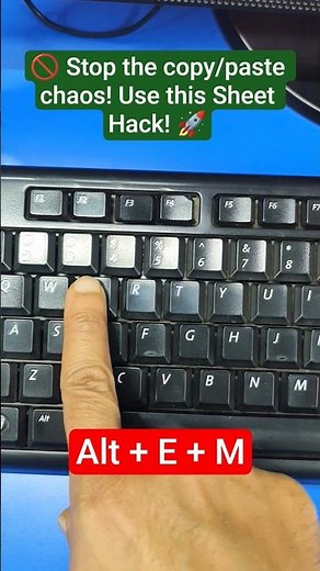 Quickly move or copy your current Excel sheet using a simple drag-and-drop trick! 🤯 #shorts #excel