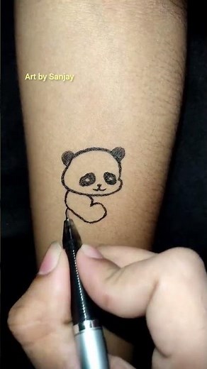 Cute Panda Tattoo Design Ideas For Girls 2021 | Small Panda Tattoos For Girls | Women's Tattoos!