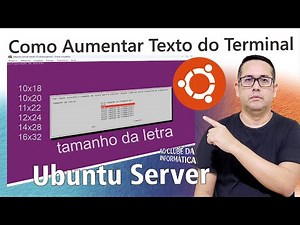 How to Increase Terminal Text Size on Ubuntu Server
