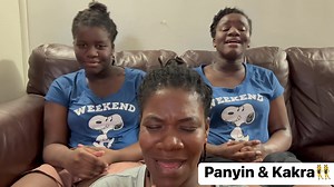 390K views · 10K reactions | Singing competition between Panyin, Kakra and Mom! (Mr. Man by Fave) | Panyin & Kakra | Facebook