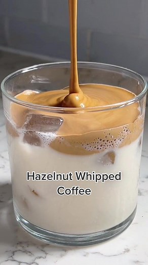 Hazelnut Whipped Coffee: Dreamy Instant Coffee Recipe