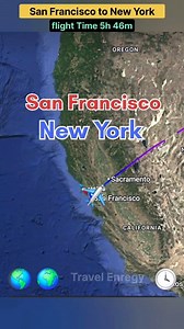 21K views · 416 reactions | San Francisco to New York flight Route direct flight ✈️ Operator by American Airlines #FlightRoute ✈️ #Travelvideo #FlightRoute ✈️ #TravelByAir  #AirTravelJourney #NonStopFlight #DirectFlight #ConnectingFlights #SkyRoute #TravelUpdates #AviationLovers #GlobalRoutes #AirlineJourney #ExploreByFlight #FlightTracker #WanderlustByAir #SkyHighTravel #travelEnregy #viralreels #trending #flighttrave #Viralvideo #fbViralreels | Travel Energy | Facebook