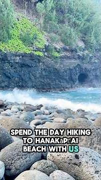 Everything you should know before hiking to Hanakāpīʻai Beach 🌊 #kauai #hanakapiai #kauaihawaii en