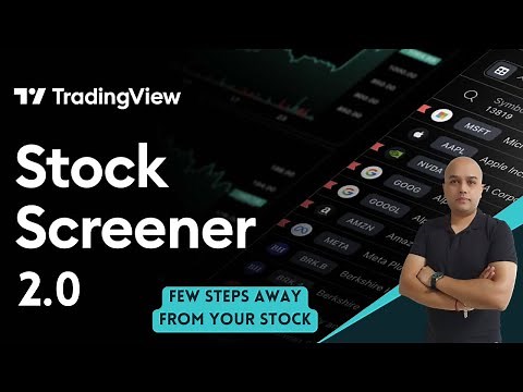 Tradingview Screener Tutorial | How to create stock screener | Intraday Screener