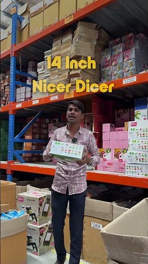 14 Inch Nicer Dicer | Multi-Function Vegetable Chopper ✨ #DeoDap