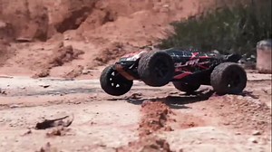 1:8 All Terrain High Speed Off Road Large RC Car, 45KM/H Outdoor Racing Drifting Electric Truck, 2.4Ghz Remote Control, LED Light, 2 Rechargeable 2600mAh Batteries, Birthday Christmas New Year Gift