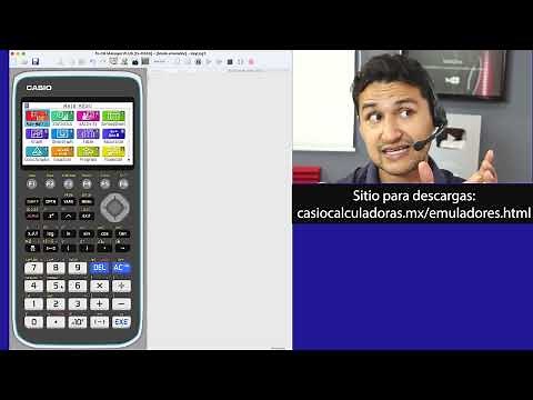 Install the emulator and create an algorithm | Casio fx-CG50 Graphing Machine