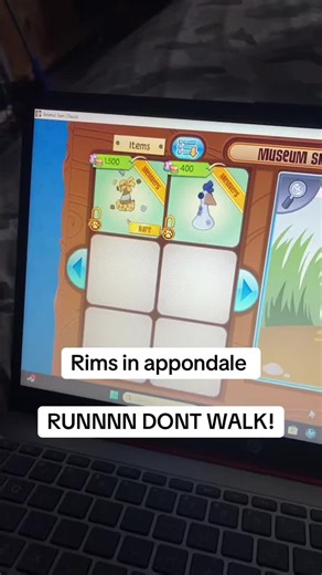 Rim is in appondale today only yellow party hat! 1,500 gems! Today only the 29th of Dec #animaljamclassic #animaljamtiktok #animaljamrim