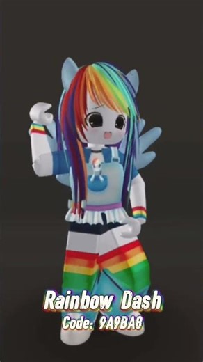 Outfit ideas in avatar creator! / My Little Pony #Roblox #mylittlepony #Roblox #oufits #avatarcreato