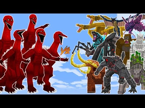 BLOODBATH GODZILLA vs GODZILLA LEGACY OF TITAN | WHO WILL WIN?