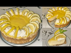 Lemon Cheesecake - Lemon Cheesecake Recipe From Scratch - Bursting With Fresh Lemon Flavor! 🍋🍰