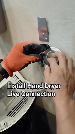 27K views · 55 reactions | Installation of hand dryer live wire connection #electrician #control #power #technician #switch #wiring #engineering #fblifestyle #diy #electrical | Electricians Guide | Facebook