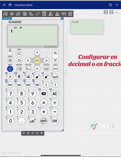 Configura tu Casio fx 991: Decimal o Fracción
