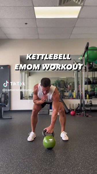Intense Kettlebell EMOM Workout for Core Strength