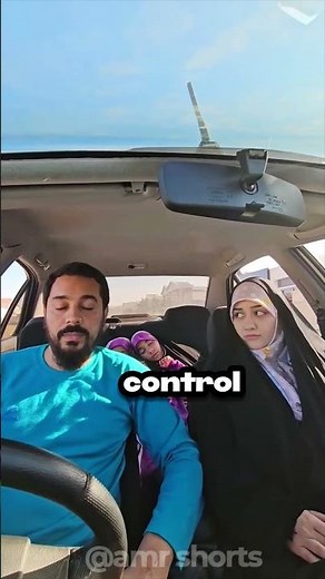 Her Husband Was Falling Asleep… So She Took the Wheel #DrivingStory #FamilyMoments #shorts