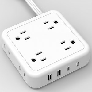 [Hot Item] 8 Outlets Us FCC Power Strip with Type C USB Chargers