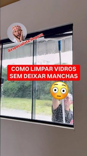 How to CLEAN GLASS without leaving stains?